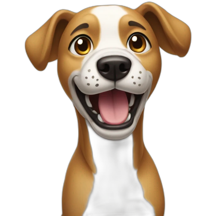 dancing-dog emoji