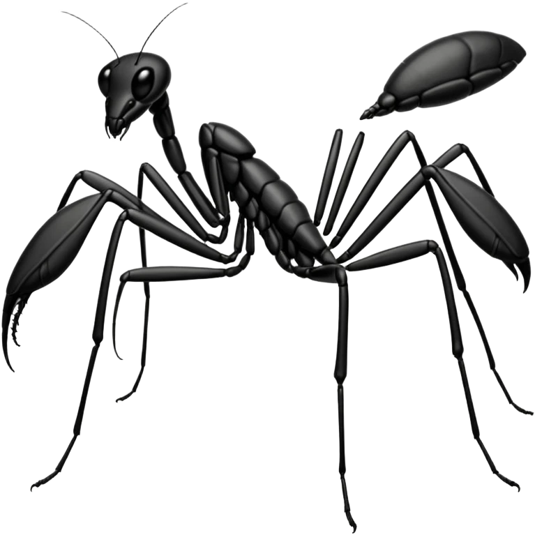 black mantis emoji