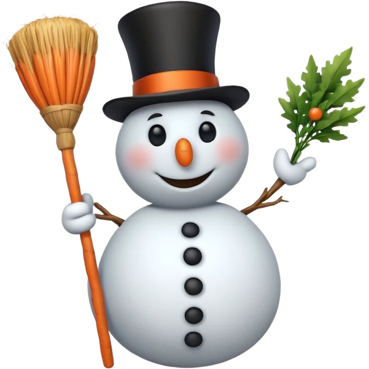 dancing snowman emoji