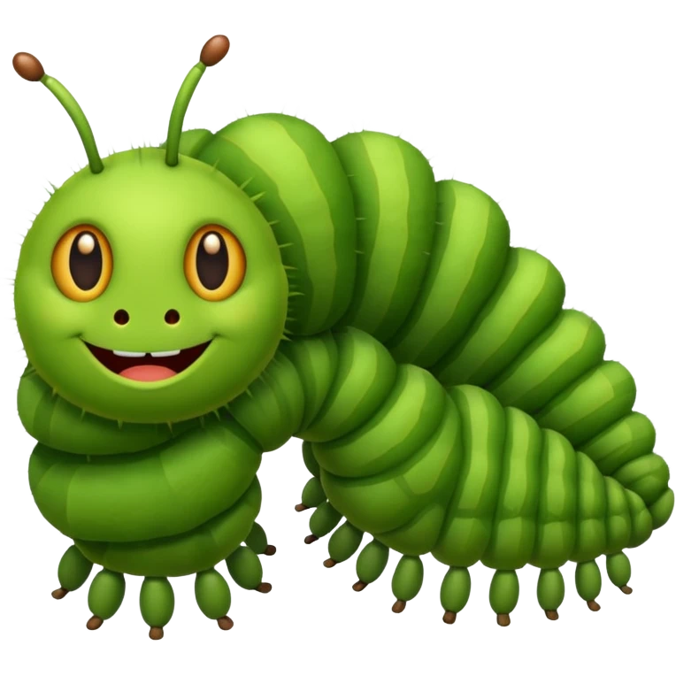 caterpillar emoji