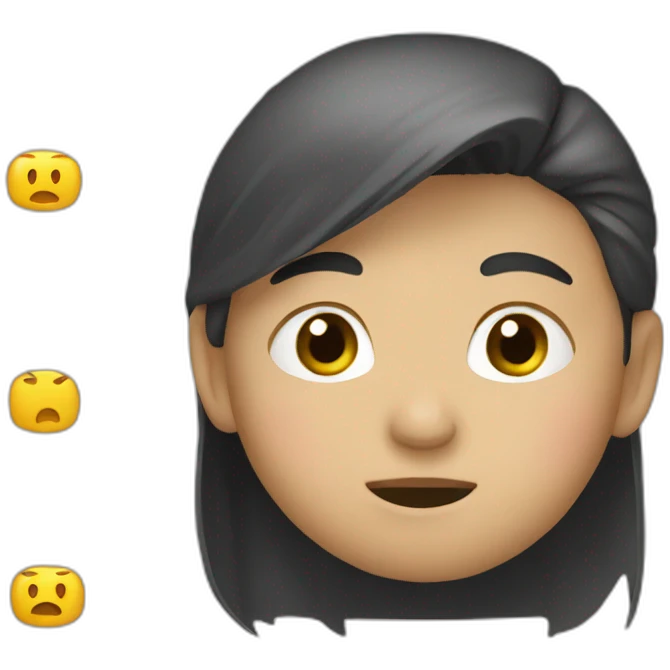 hiding-the-chinese emoji