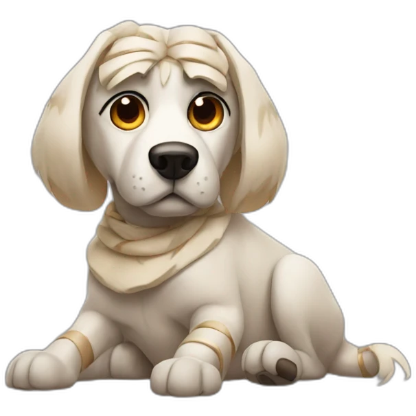 Mummydog emoji