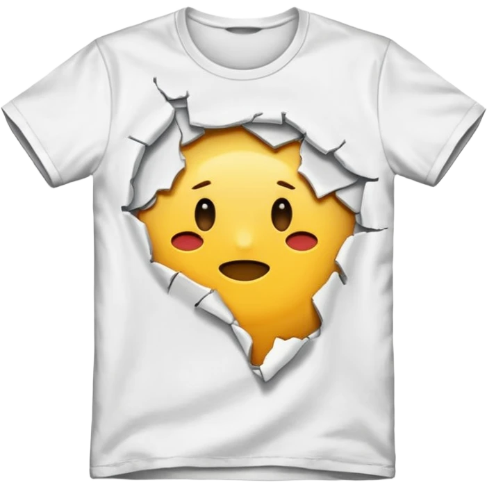 splitted tshirt emoji