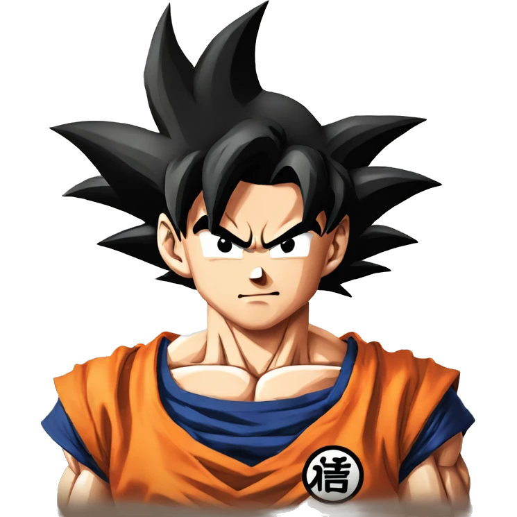 Goku dragon ball z emoji