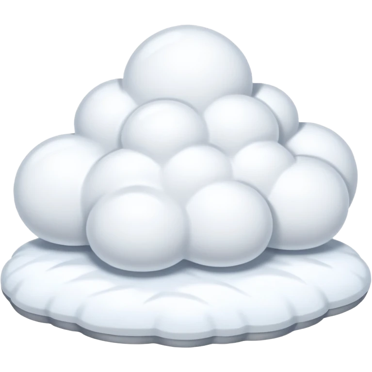 Snow on yhe ground emoji