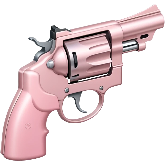 Light pink revolver  emoji