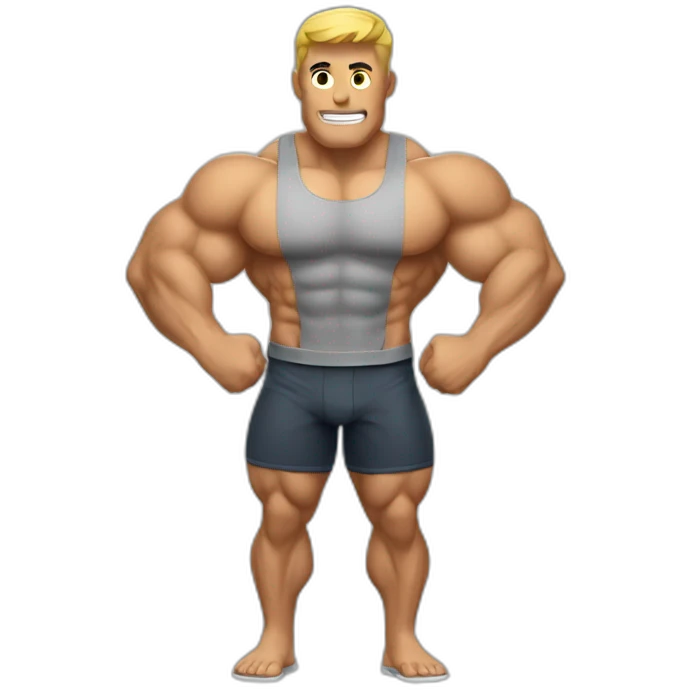 Homme musclé emoji