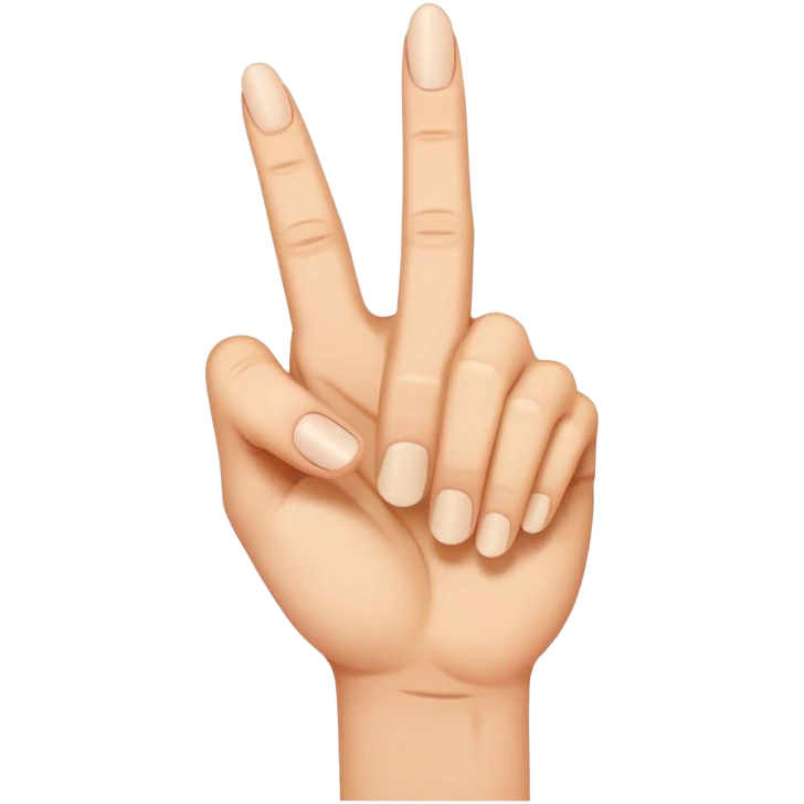 Middle finger emoji