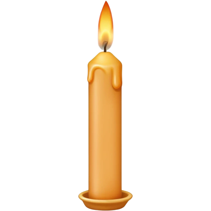 number 16 birthday candles in flesh color  emoji