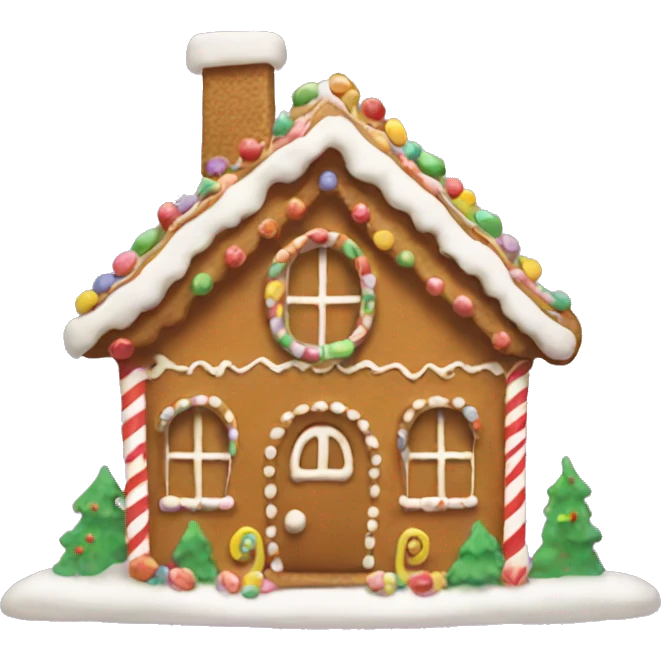Gingerbread house  emoji