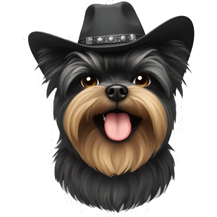 Cowboy affenpinscher  emoji