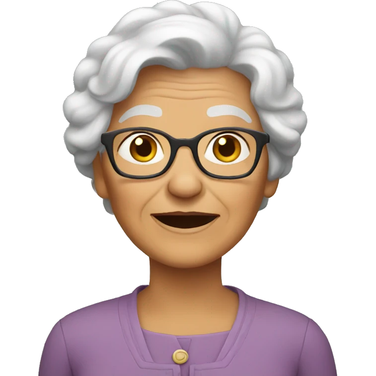 Granny emoji