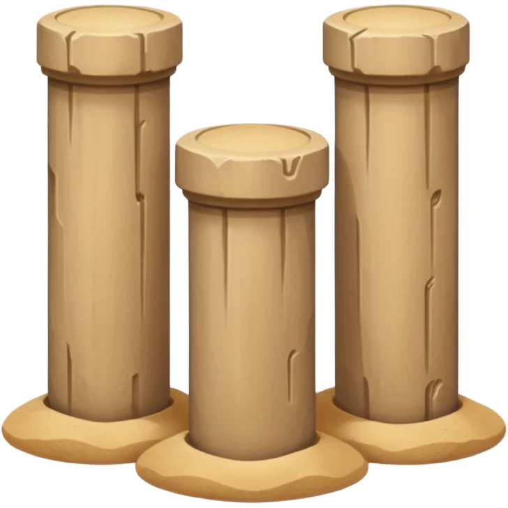 natural Sand Pillars emoji