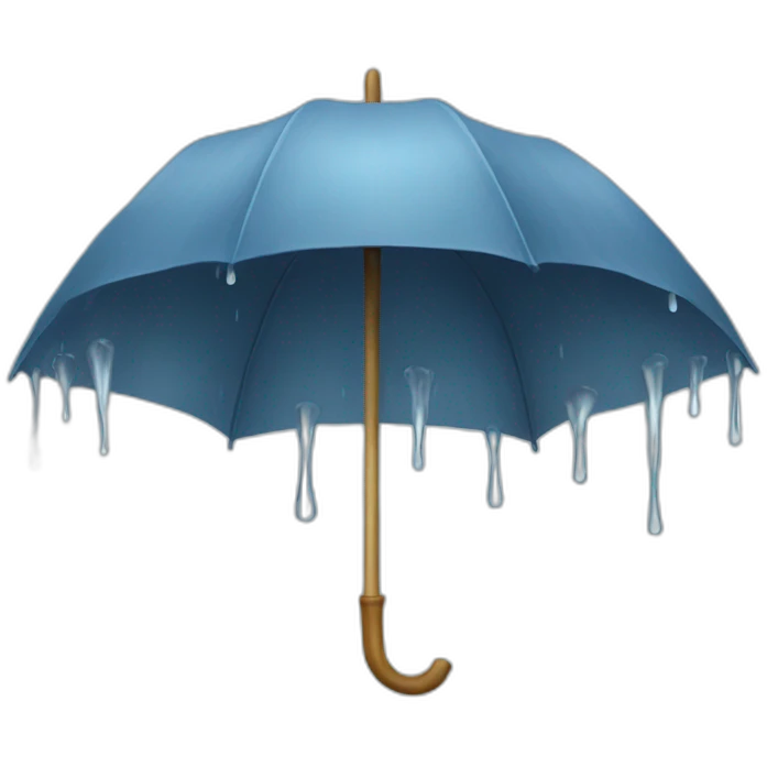 Pluie emoji