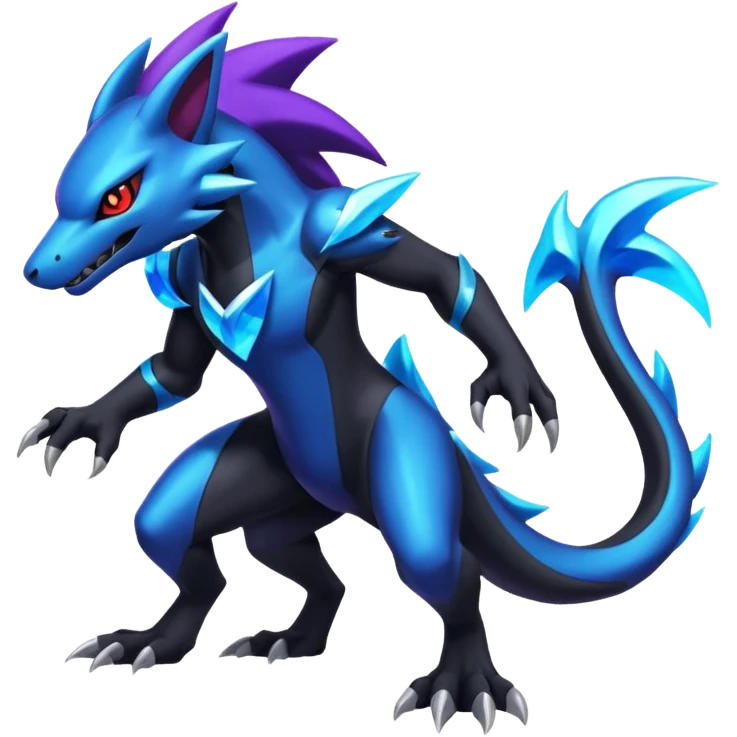  Shiny Zoroark-Salandit-Zekrom-fusion emoji