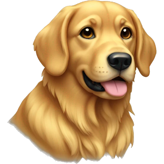 Golden reteriver emoji