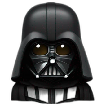 Dark vador qui fait un bisous emoji