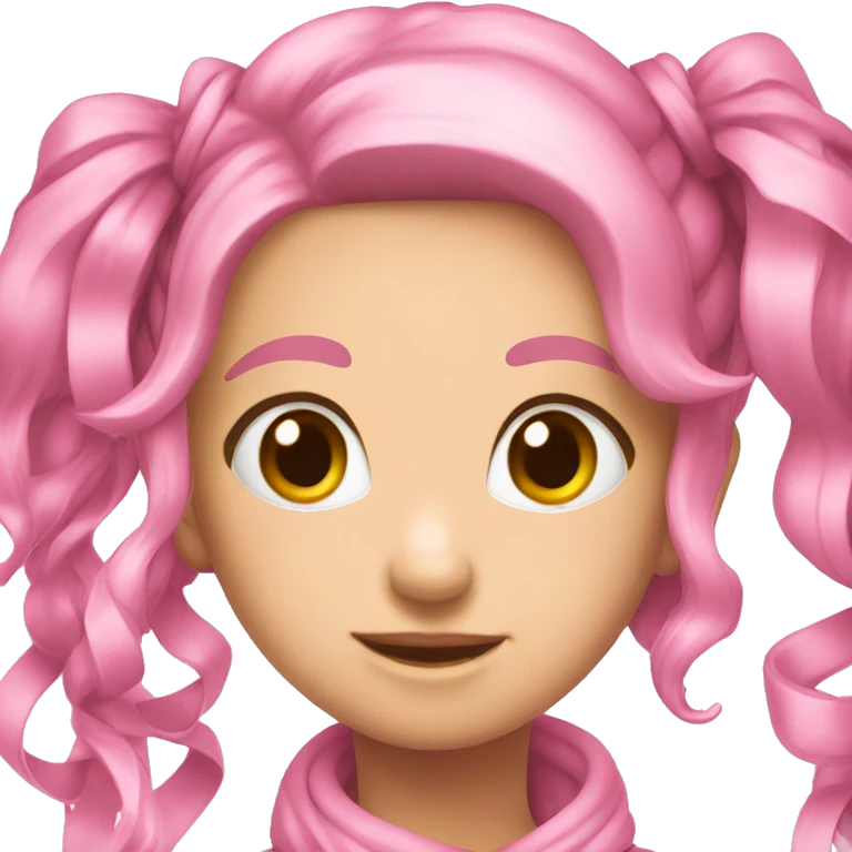 ribon pink emoji