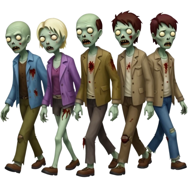 zombie group emoji
