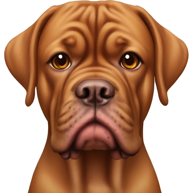 dogue de bordeaux emoji