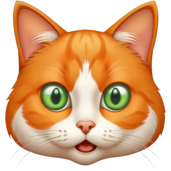 Un chat choqué emoji