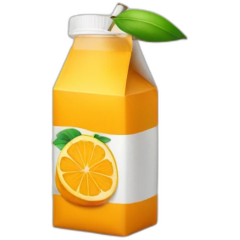 fruit juice carton emoji