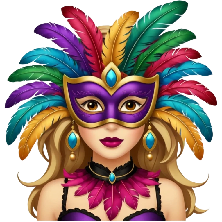 masquerade masked woman emoji