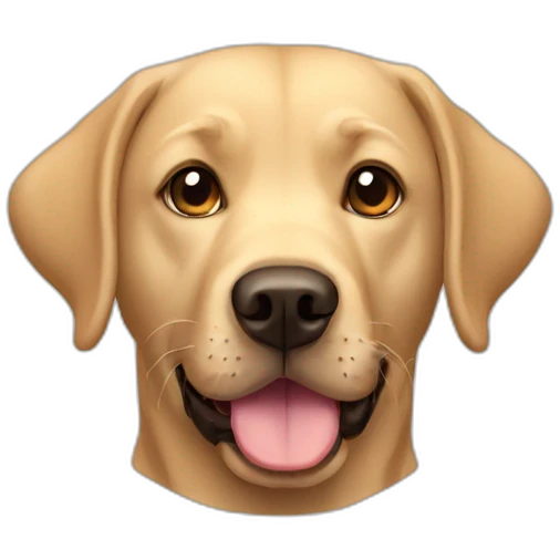Labrador emoji