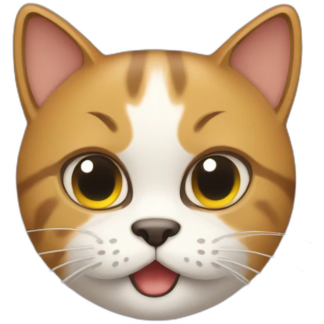 Gato irritado emoji