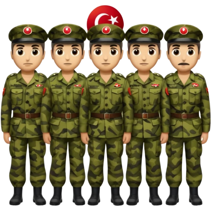 Turkish's Military emoji