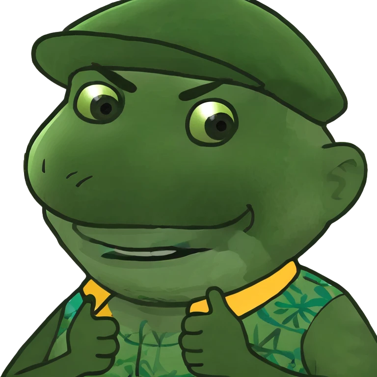 man with arms crossed around his neck laughing  emoji
