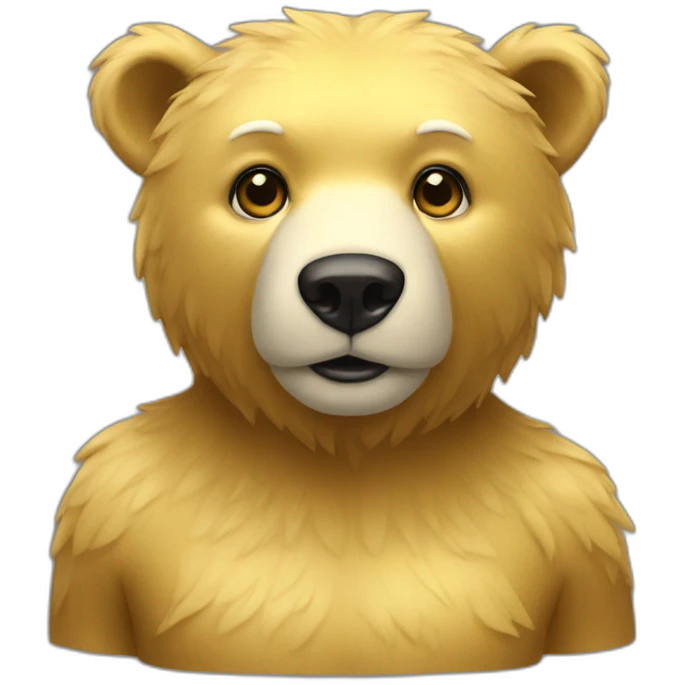 golden bear emoji