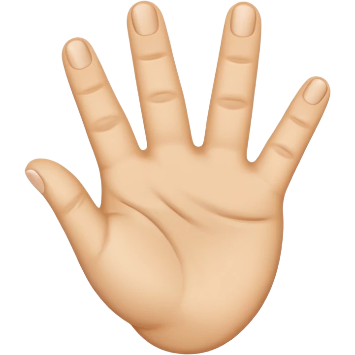 YVL emoji not to realistic make it look like an emoji hand Common Hand Position: The gesture often involves holding up the index finger and thumb to create an "L" shape, while the other fingers are curled down. make it look like an emoji emoji