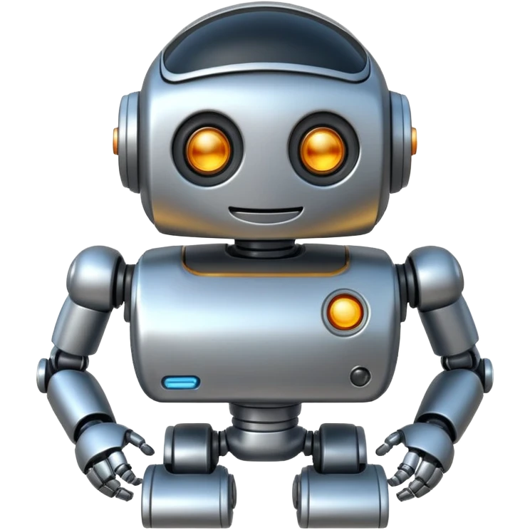 cute robot emoji