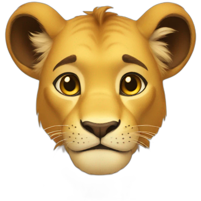 Simba emoji