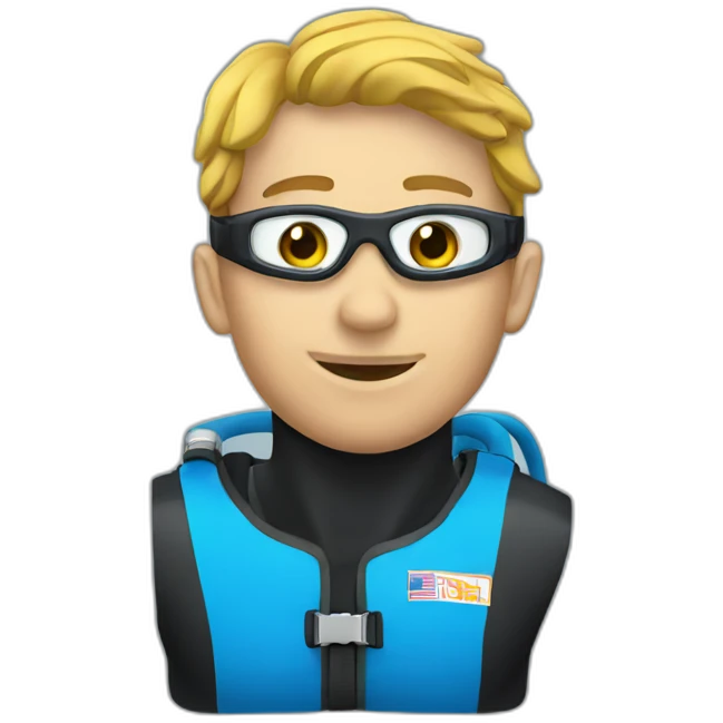 Swimming Scuba diver emoji