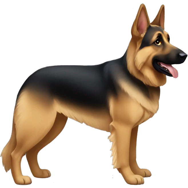 Sable German shepherd  emoji