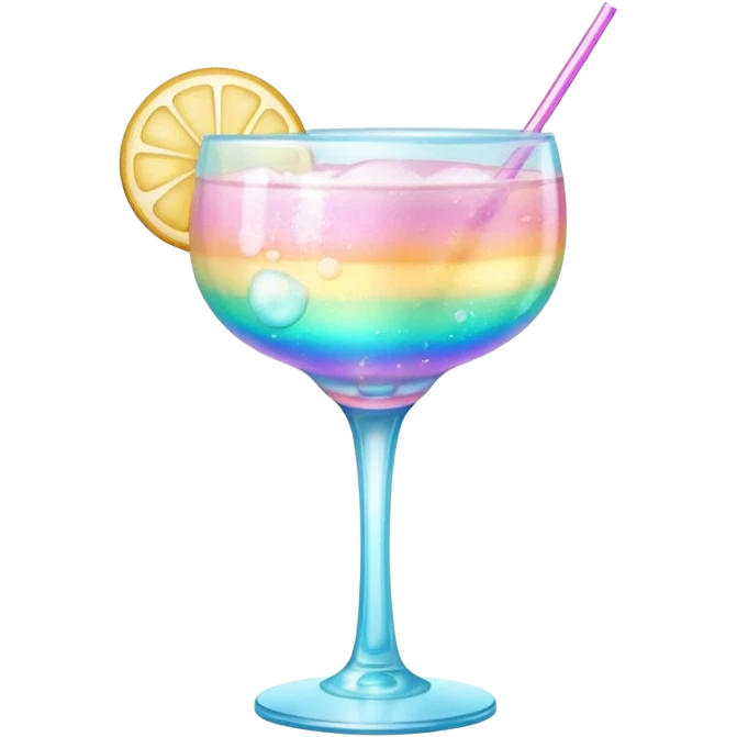 Colorful shiny Pastel soap perfume cocktail bomb bar aesthetic decoration room thing  emoji