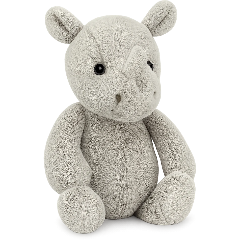 baby rhino jellycat stuffed plush emoji