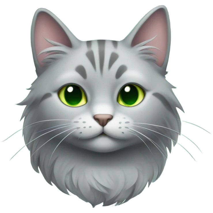 grey cat  emoji