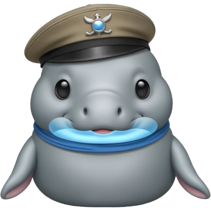 Manatee napolean emoji