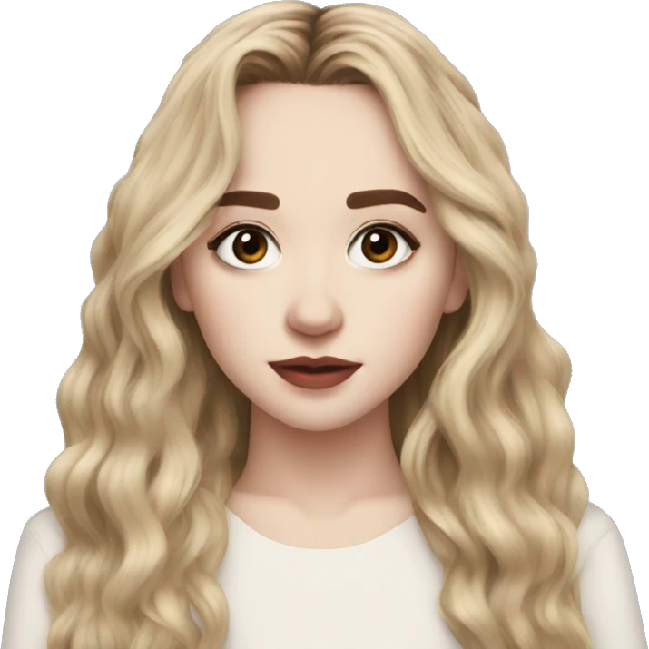 Sabrina carpenter with bang emoji