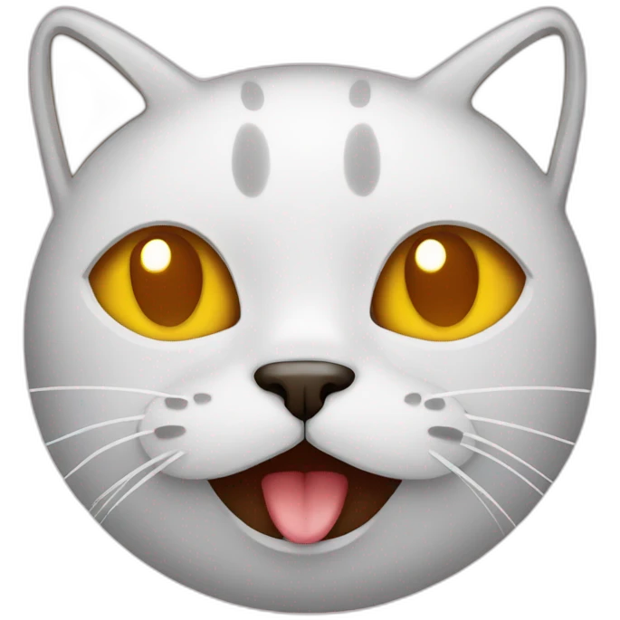 Cat with face pepper emoji