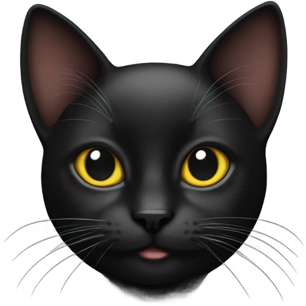 Christmas black cat emoji
