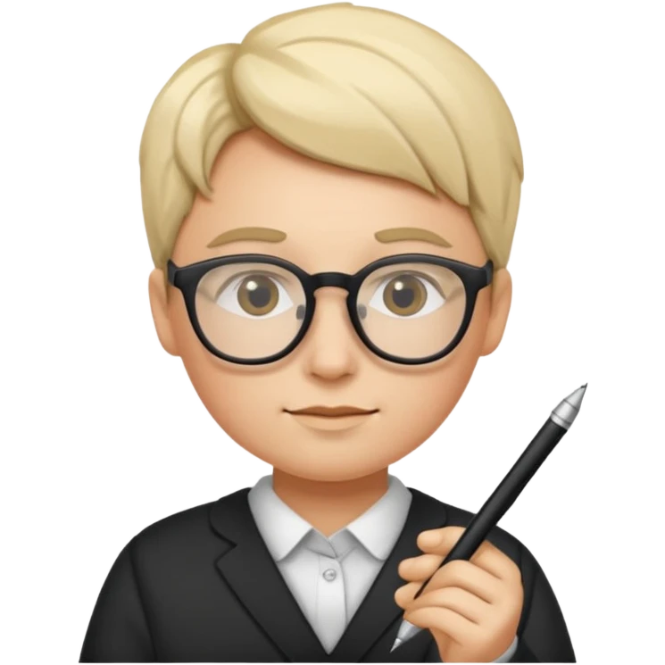 Emoji Schriftsteller emoji