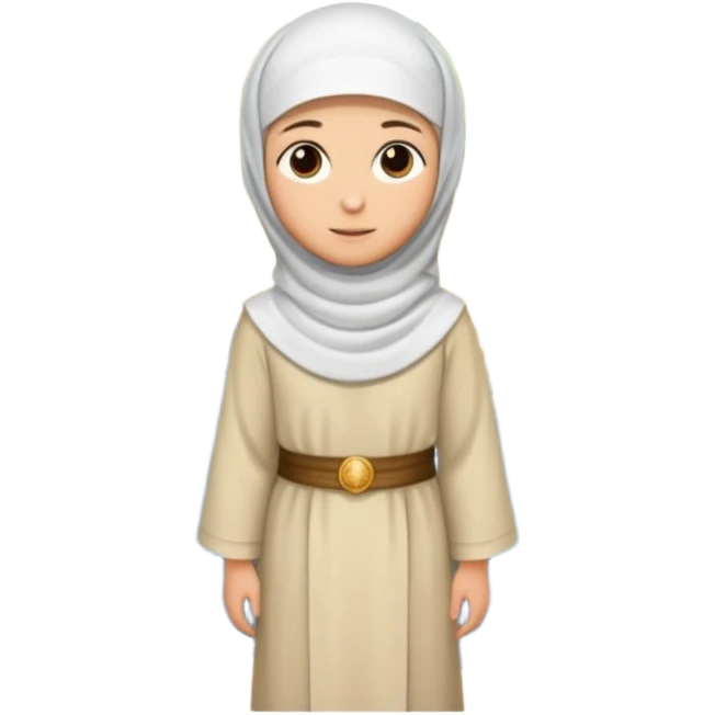 
path to the holy spring, islamic religion emoji
