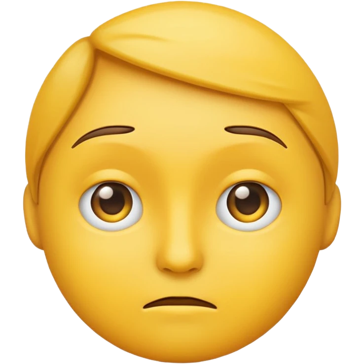 Blank emoji side eyeing emoji