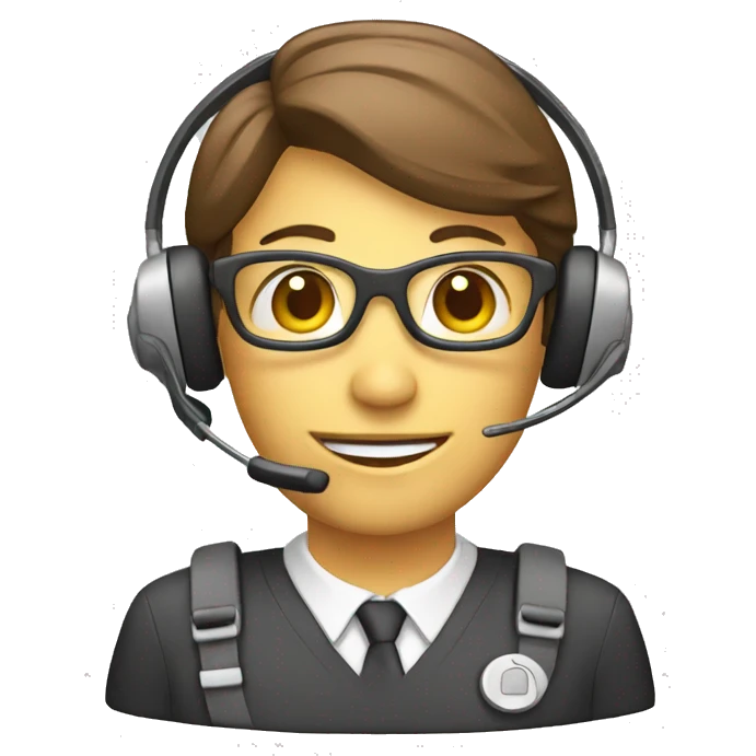 customer service operator emoji