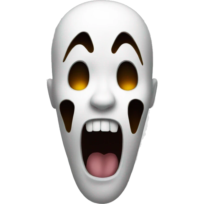 scream emoji