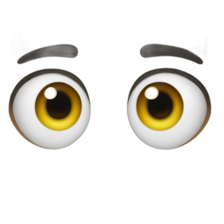 the eyes of the chest emoji
